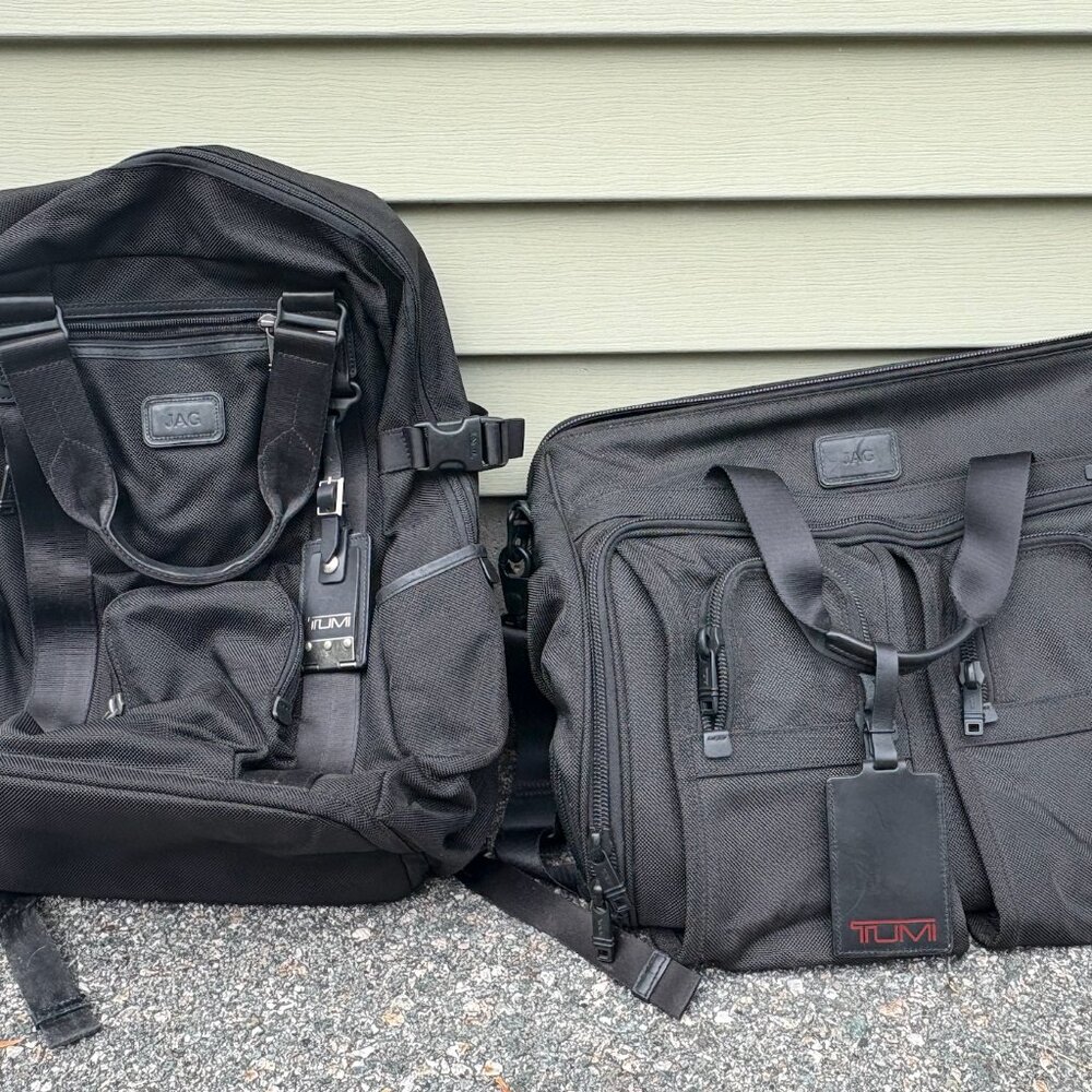 TUMI travel bags